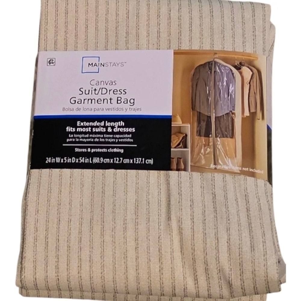 Mainstays Canvas Suit/Dress Garment Bag